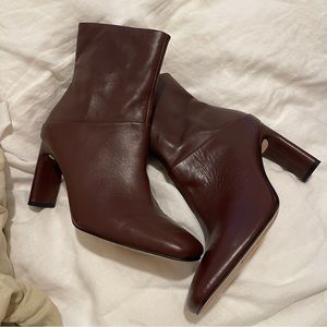 SARTO FRANCO SARTO CHOCOLATE BROWN FLEXA BOOTIE